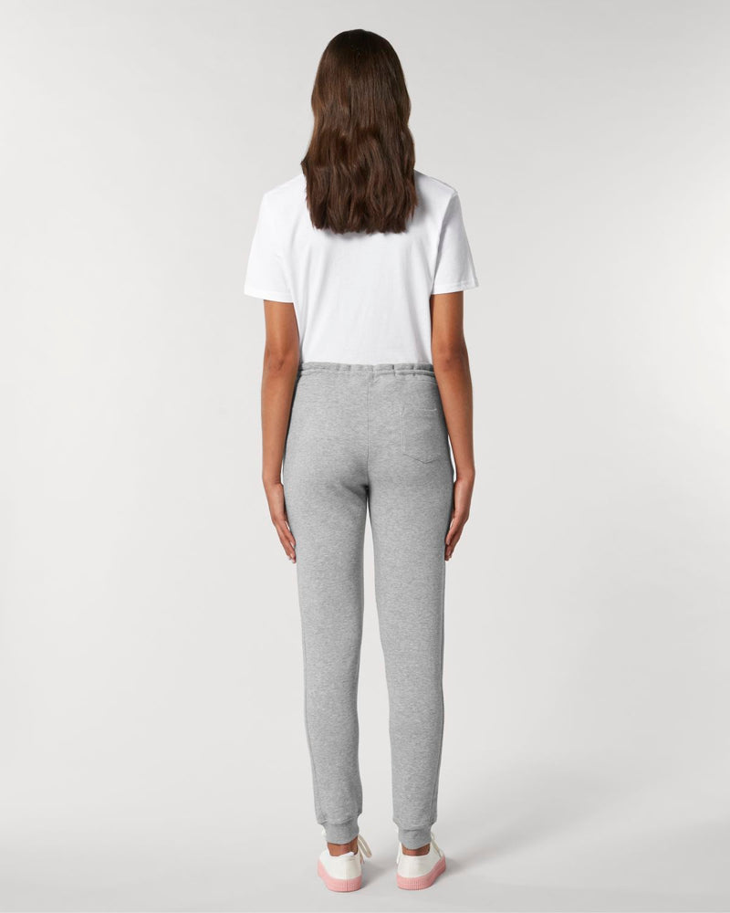 organic cotton grey track pants