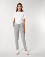 Grey Luxe Organic Cotton Track Pants