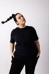 Navy Blue Organic Oversize T-shirt