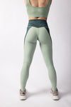 Fern Green Printed Leggings