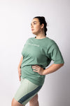Sage Green Organic Oversize T-shirt