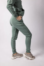 Sage Green Premium Track Pants