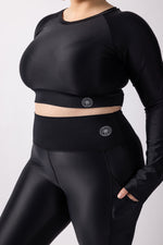 Black Crop Top