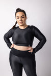 Black Crop Top