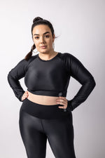 Black Crop Top