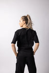 Black Organic Oversize T-shirt
