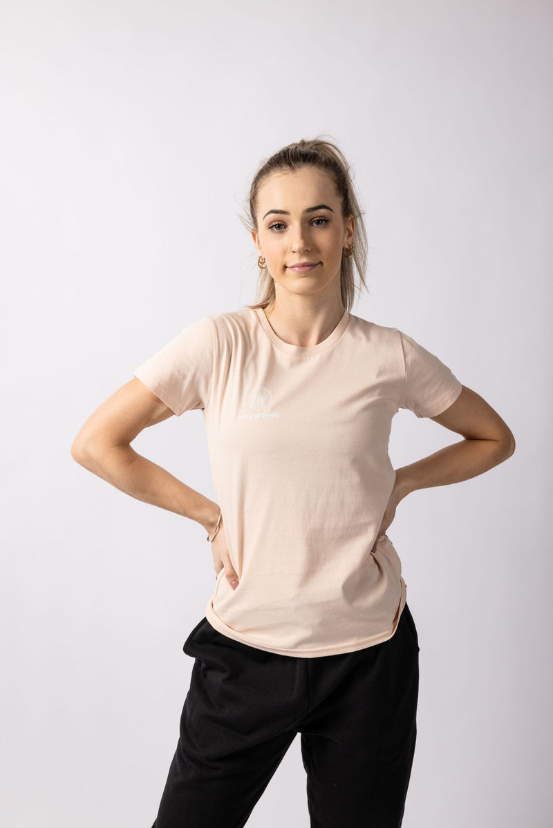 Misty Pink Organic Cotton T-Shirt