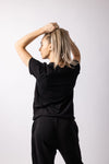 Black Organic Cotton T-Shirt